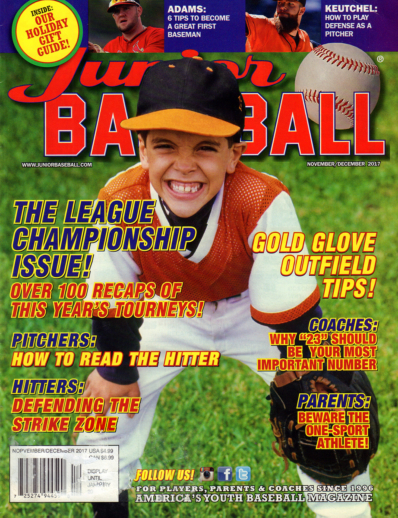 Junior Baseball November 01, 2017 Issue Cover