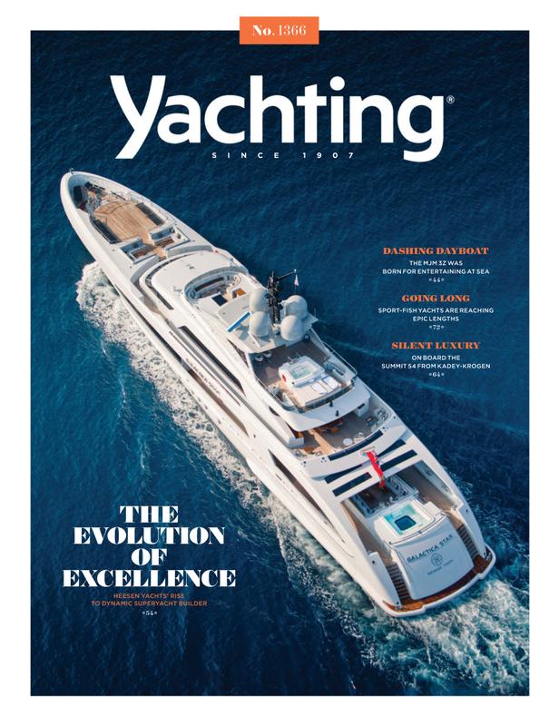 yachting November 01, 2020 Issue Cover