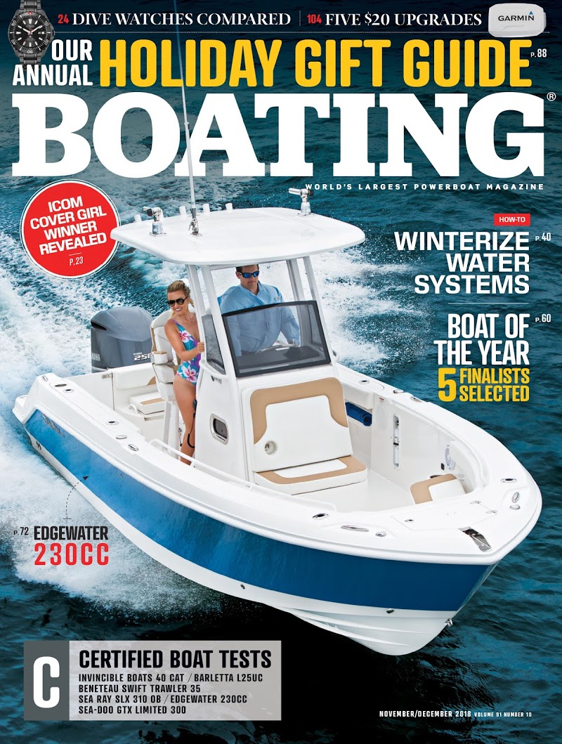Boating November 01, 2018 Issue Cover