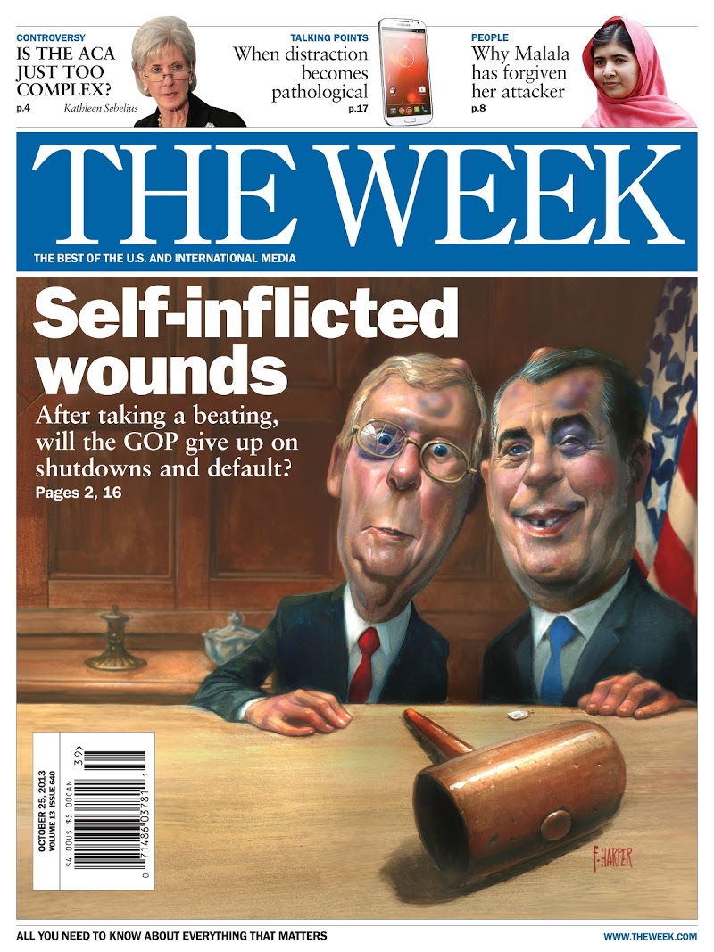 The-Week October 25, 2013 Issue Cover