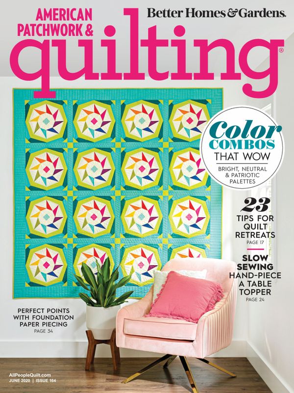 american-patchwork-and-quilting June 01, 2020 Issue Cover