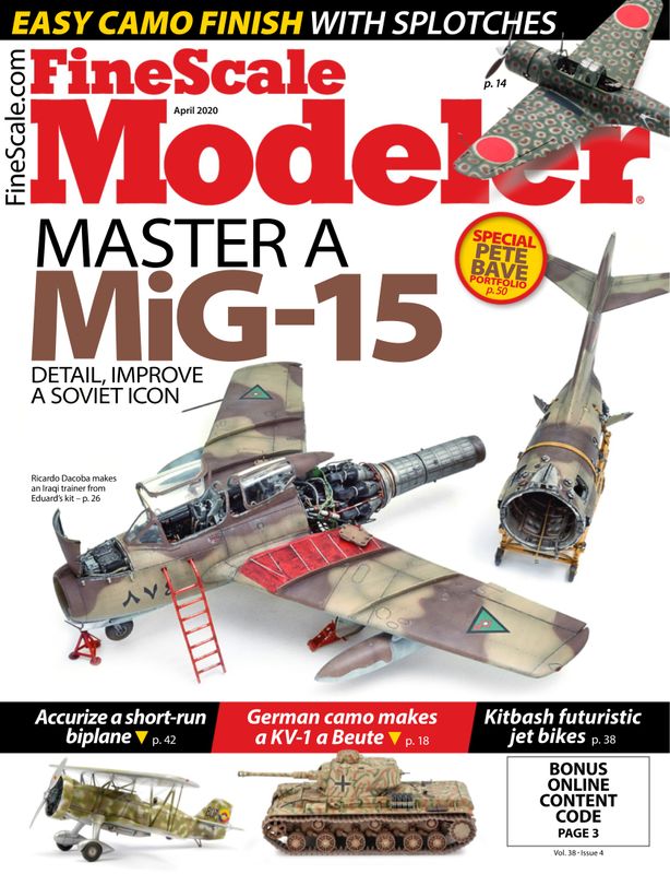 Finescale-Modeler April 01, 2020 Issue Cover