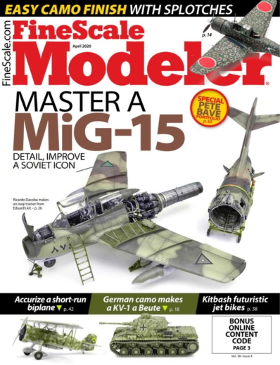Finescale Modeler April 01, 2020 Issue Cover