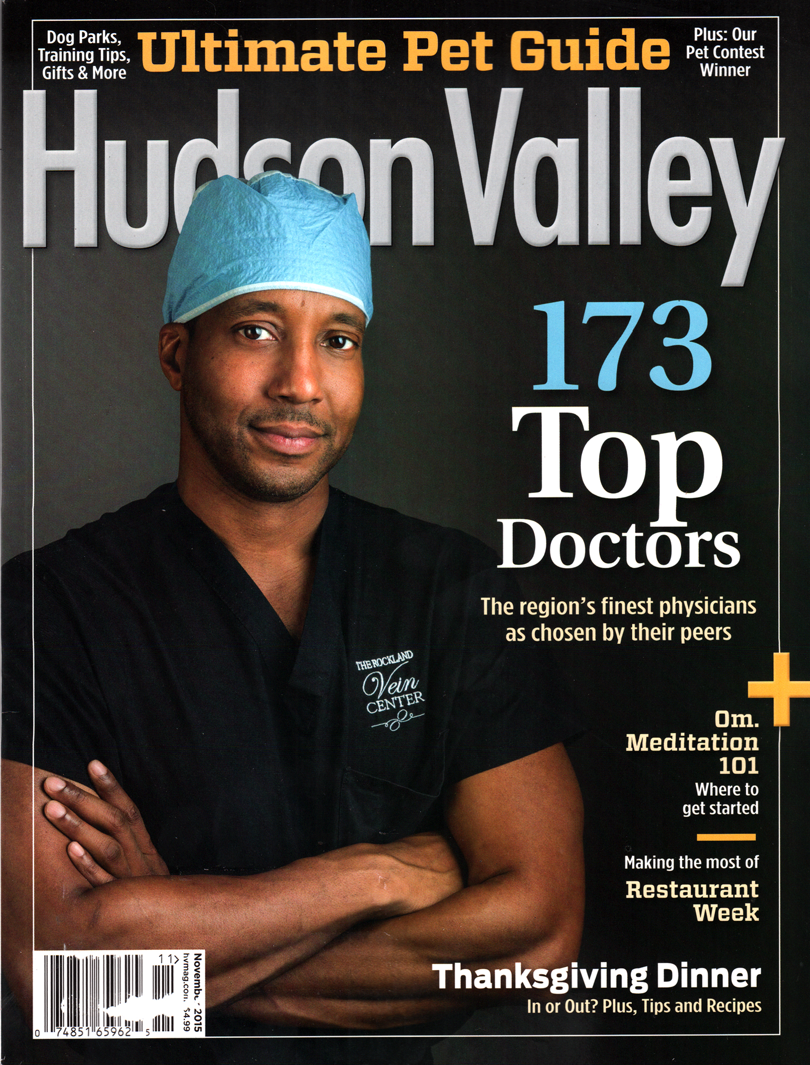 Hudson-Valley November 01, 2015 Issue Cover