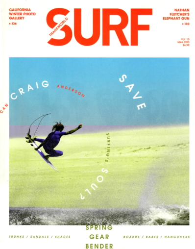 Transworld SURF May 01, 2013 Issue Cover