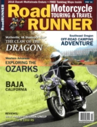 Road-RUNNER-Motorcycle-and-Touring February 01, 2016 Issue Cover