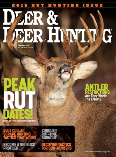 Deer & Deer Hunting October 01, 2018 Issue Cover