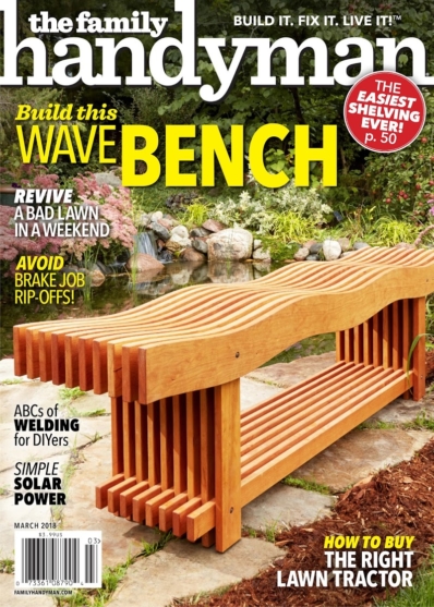 The Family Handyman March 01, 2018 Issue Cover