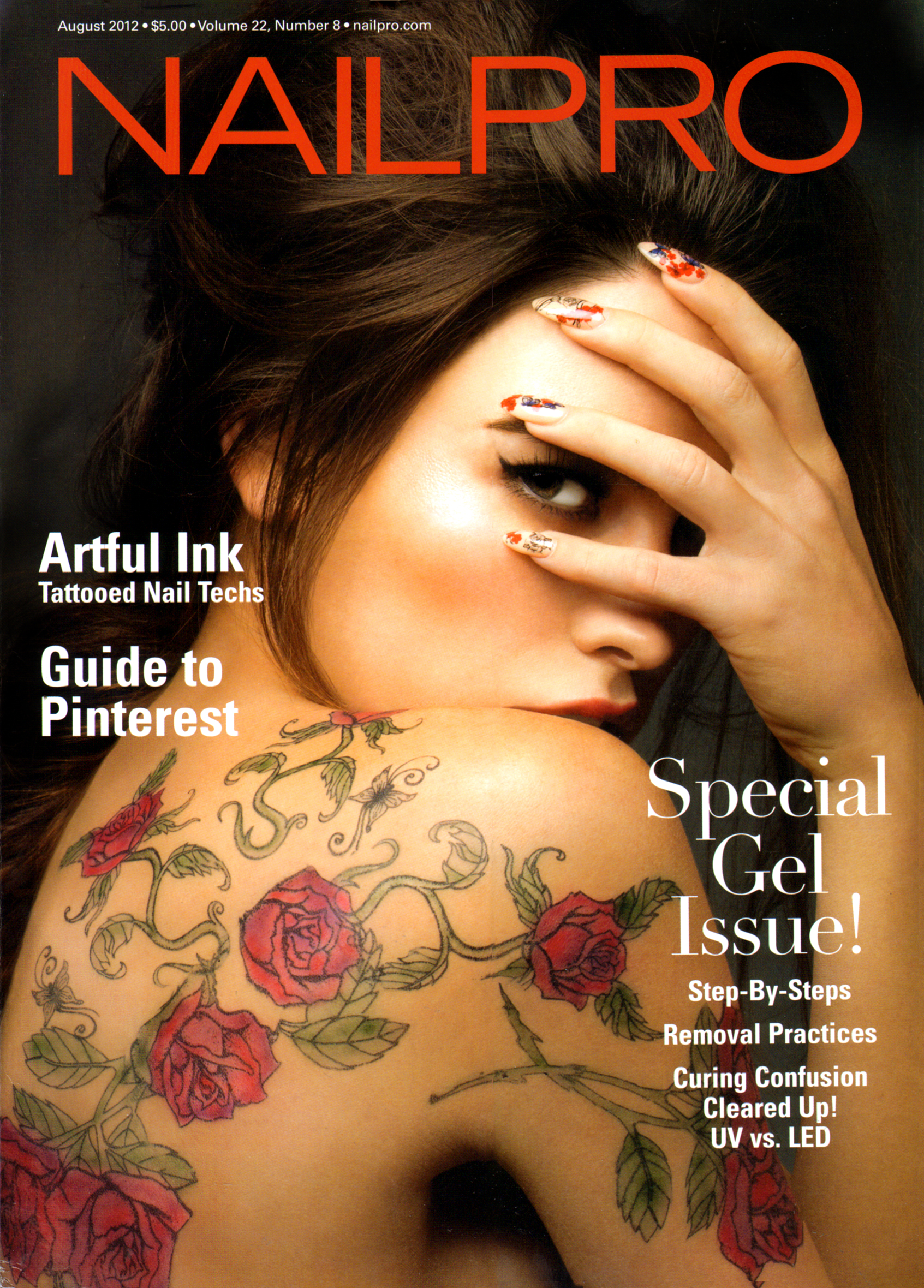 Nailpro August 01, 2012 Issue Cover