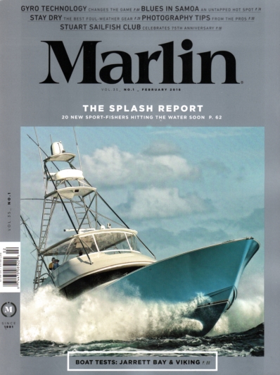 Marlin February 01, 2016 Issue Cover