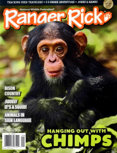 Ranger Rick September 01, 2019 Issue Cover