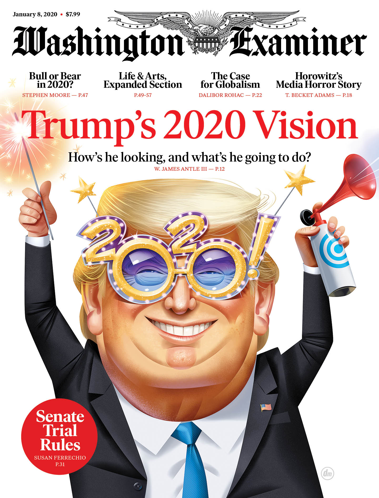 Washington-Examiner January 08, 2020 Issue Cover