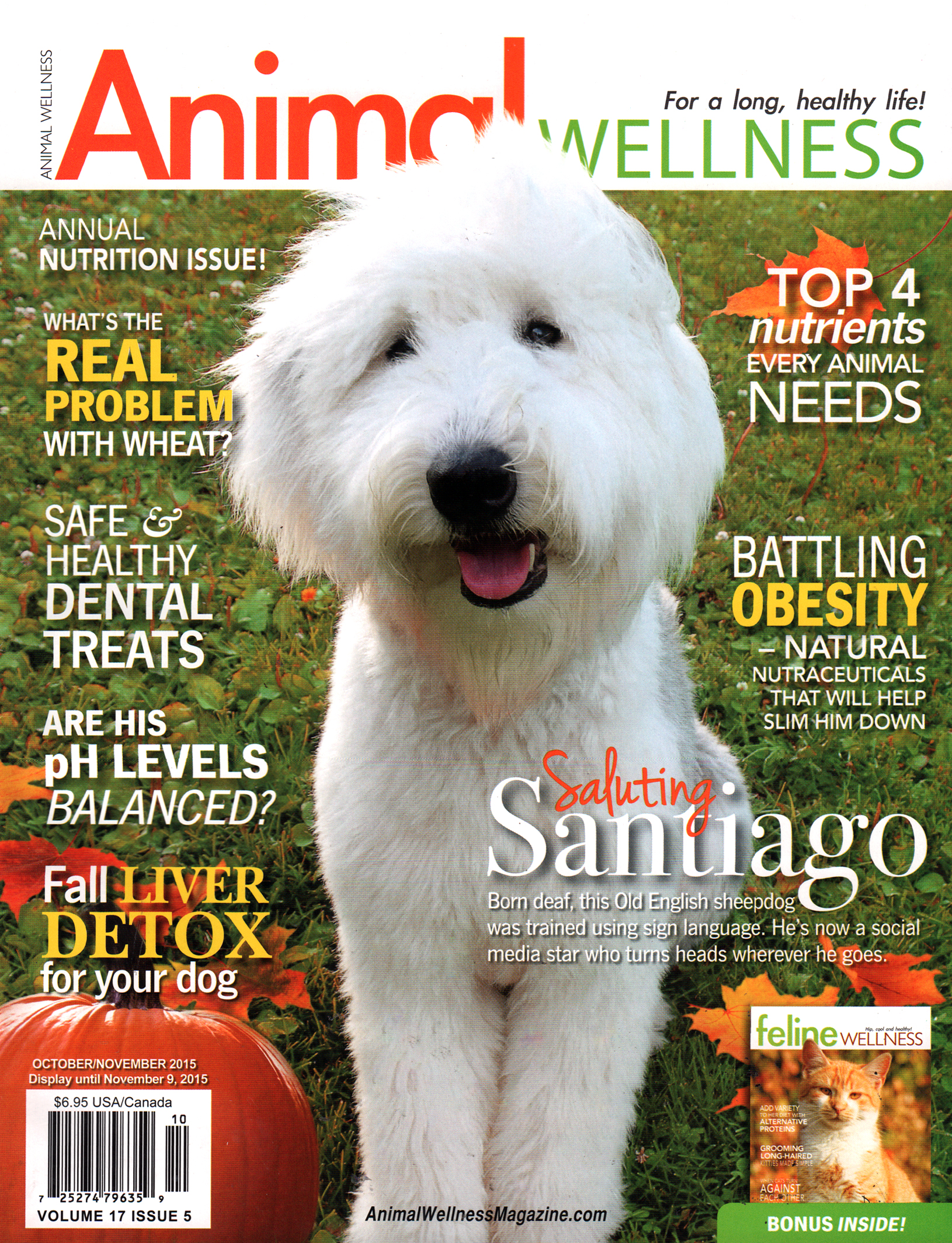Animal-Wellness October 01, 2015 Issue Cover
