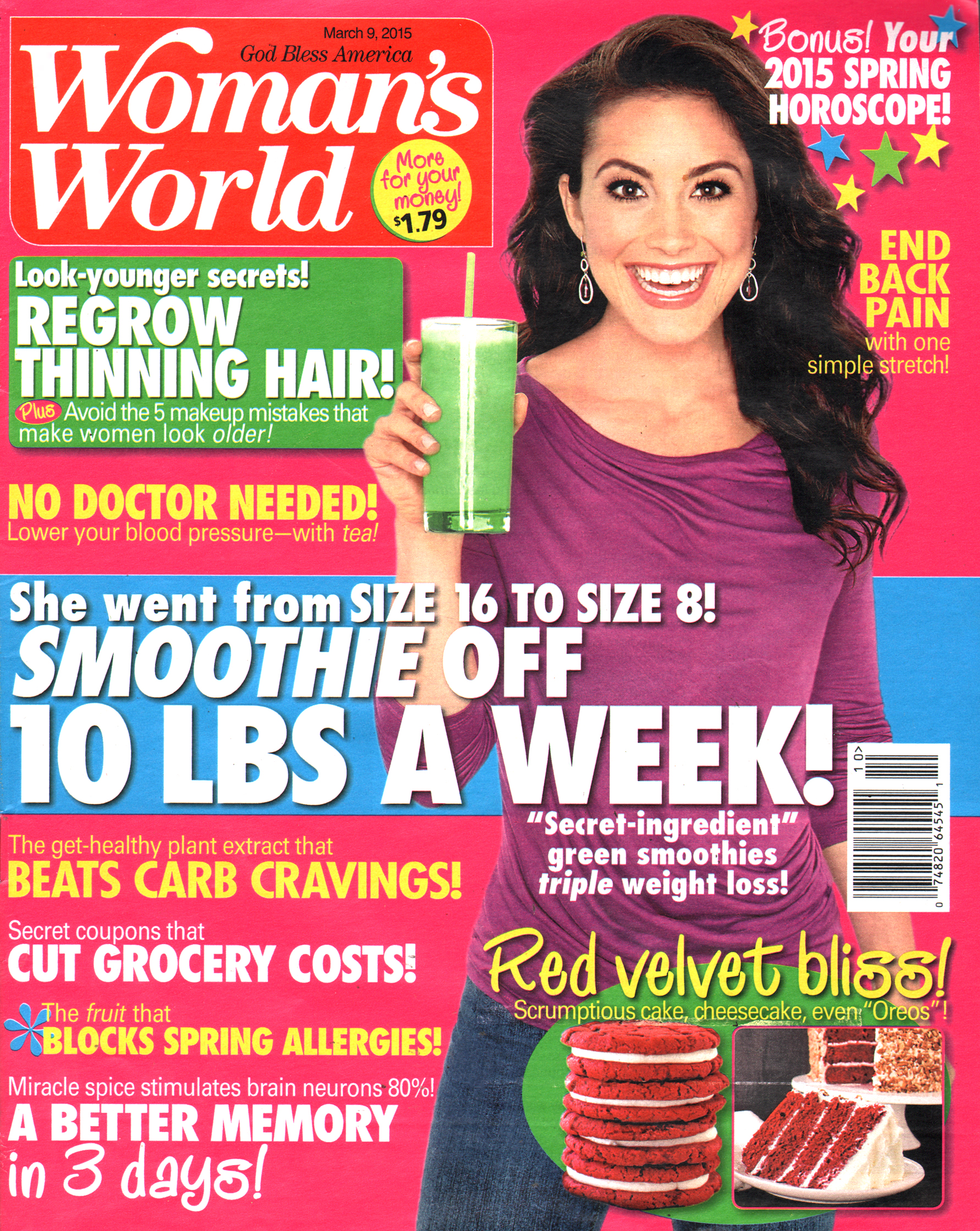Womans-World March 09, 2015 Issue Cover