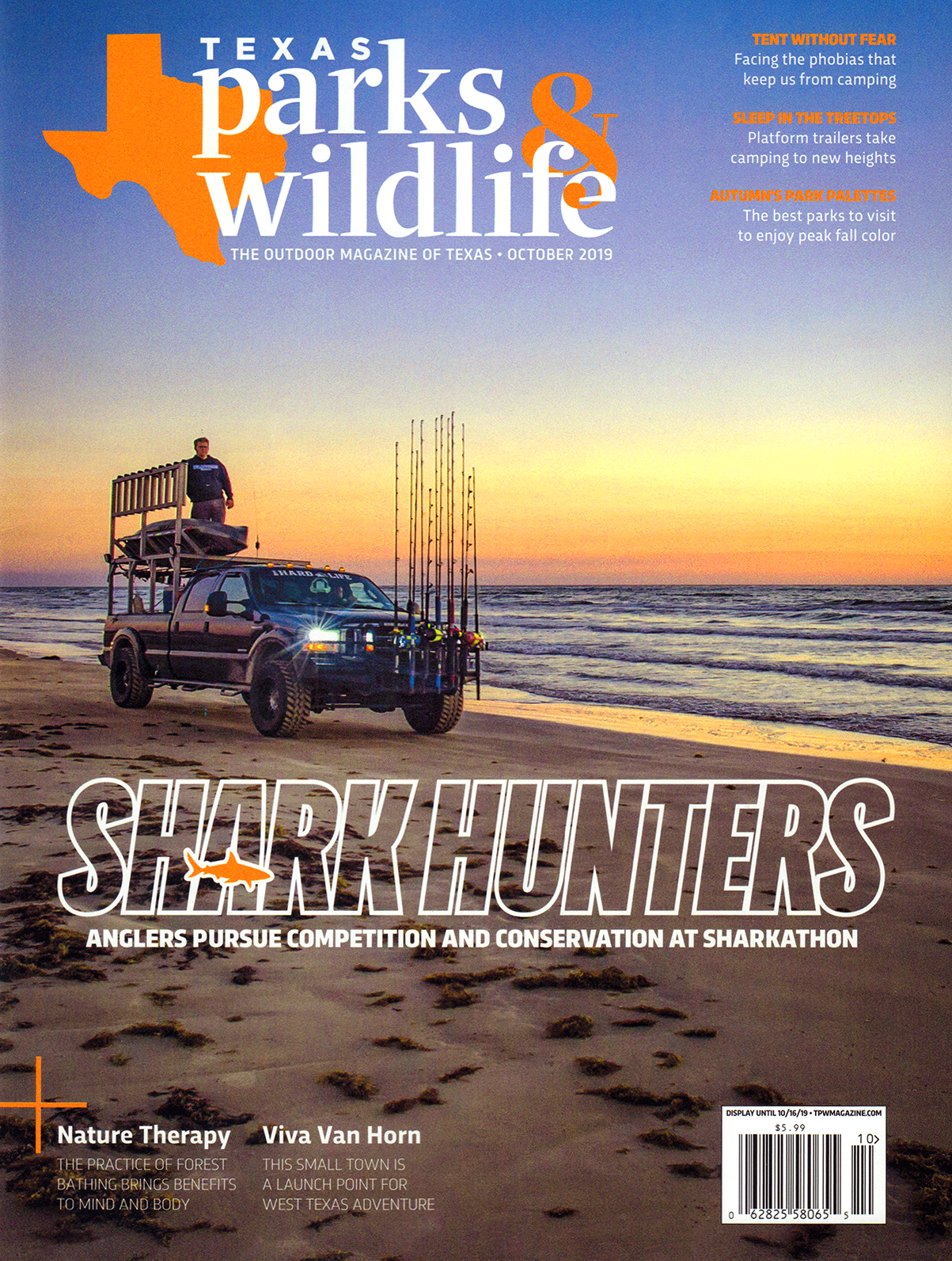 Texas-Parks-and-Wildlife October 01, 2019 Issue Cover