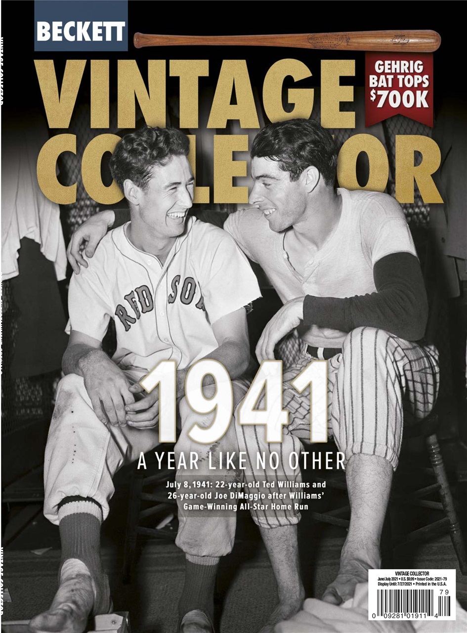 Beckett-Vintage-Collector June 01, 2021 Issue Cover