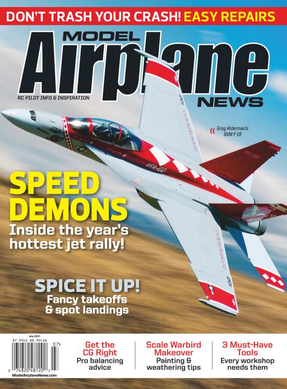 Model-Airplane-News July 01, 2021 Issue Cover