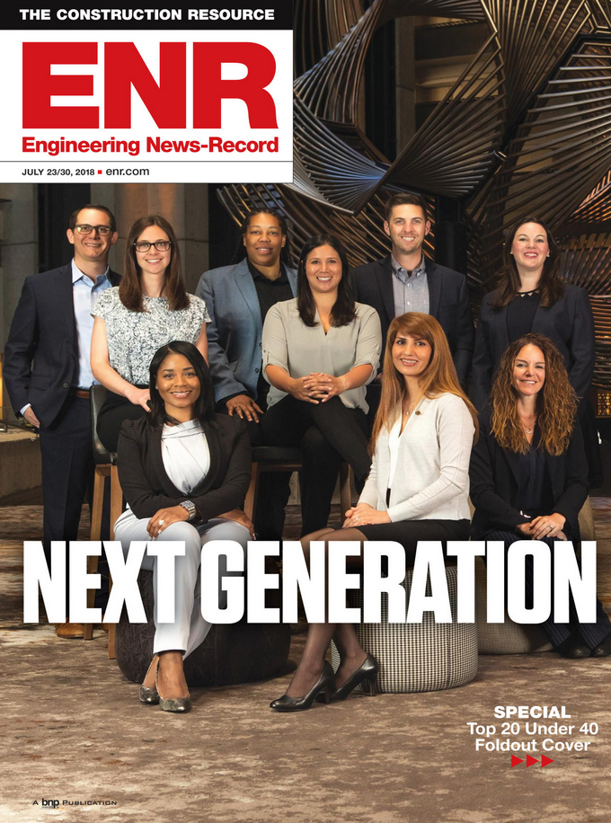 Engineering-News-Record July 23, 2018 Issue Cover