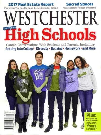 Westchester Magazine March 01, 2017 Issue Cover