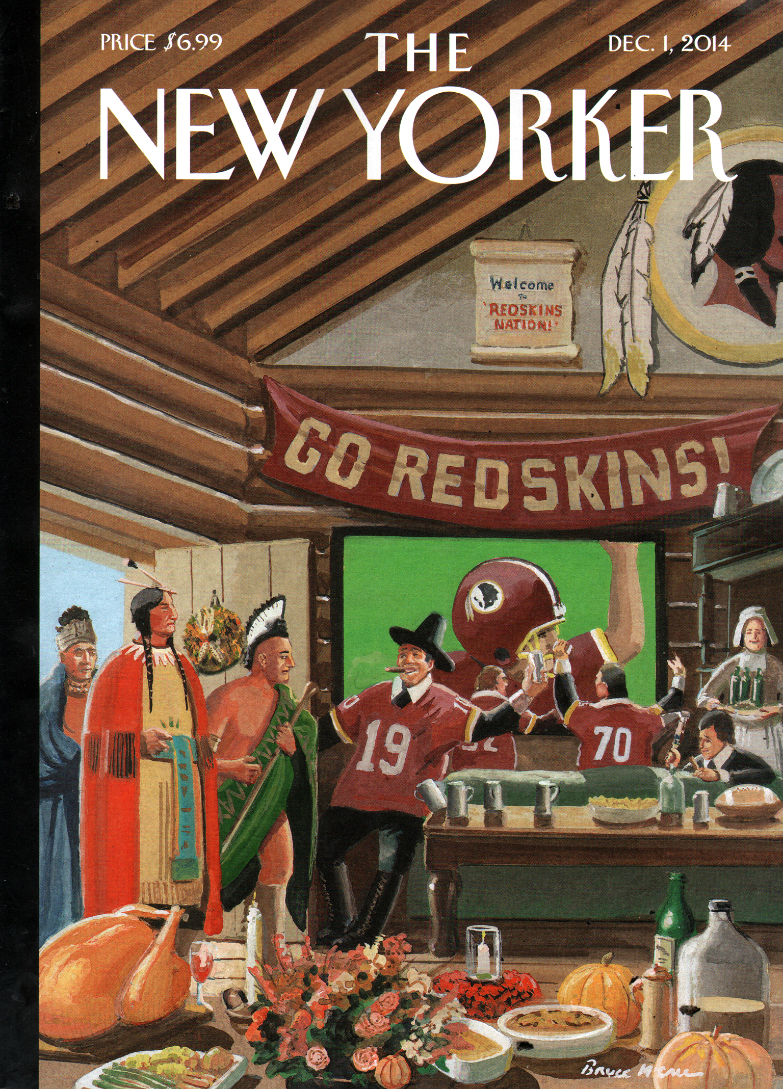 The-New-Yorker December 01, 2014 Issue Cover
