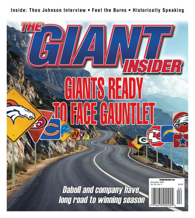 Giants-Insider November 01, 2025 Issue Cover