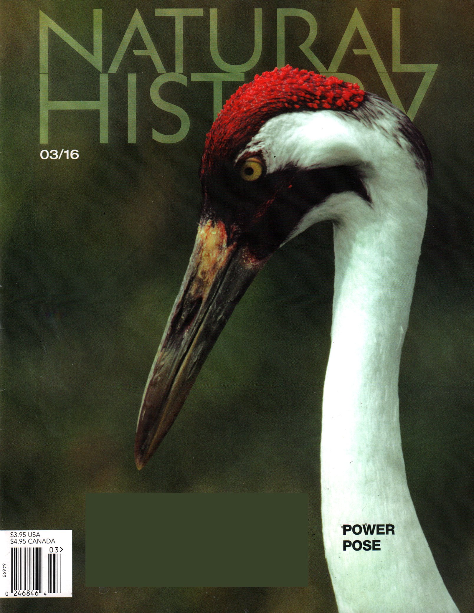 Natural-History March 01, 2016 Issue Cover