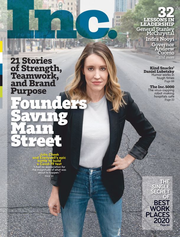 Inc-Magazine May 01, 2020 Issue Cover