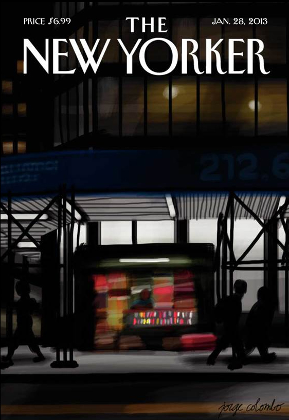 The-New-Yorker January 28, 2013 Issue Cover