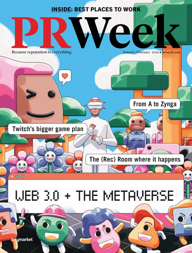 prweek January 01, 2022 Issue Cover