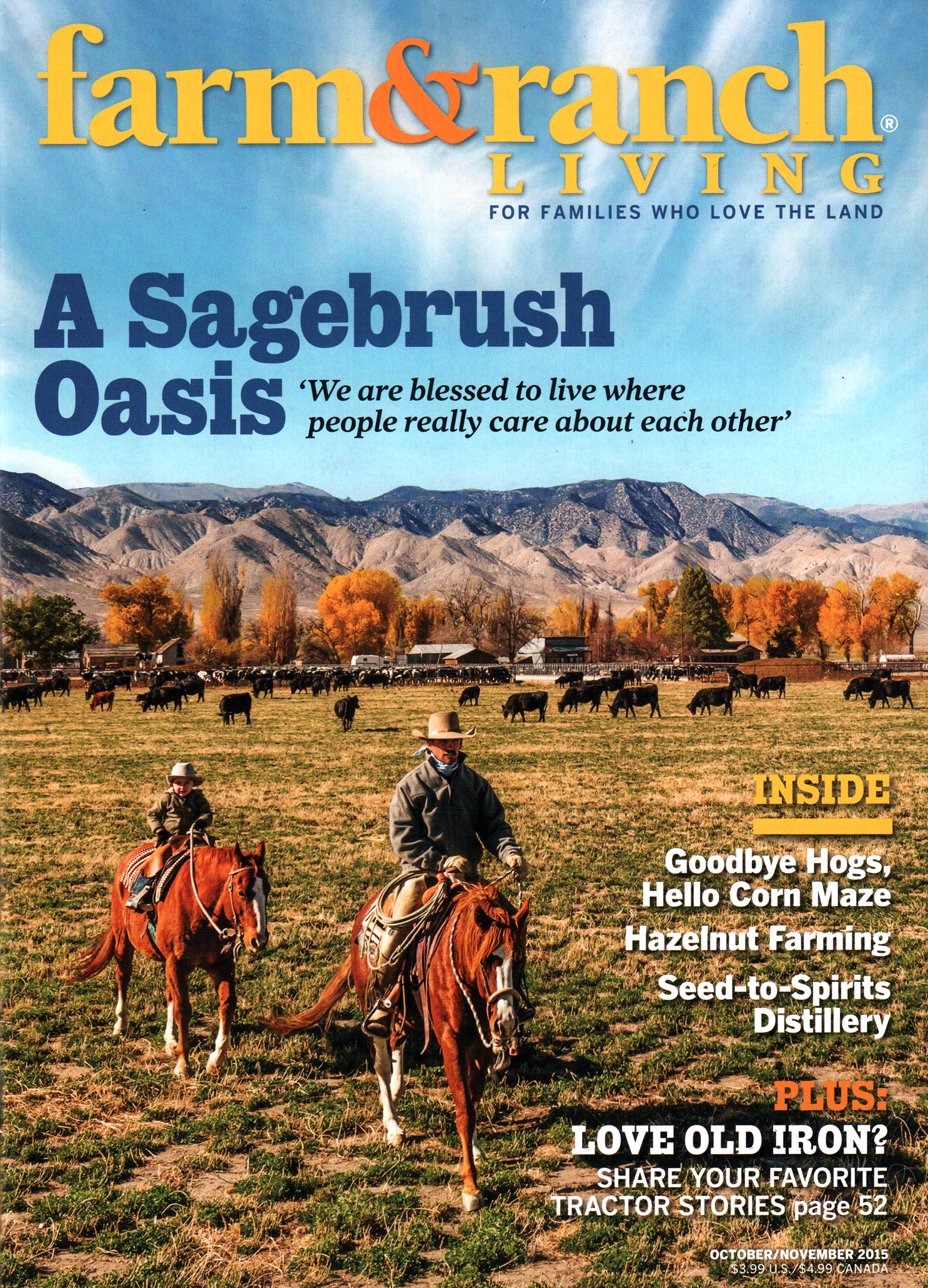 Farm-and-Ranch-Living October 01, 2015 Issue Cover