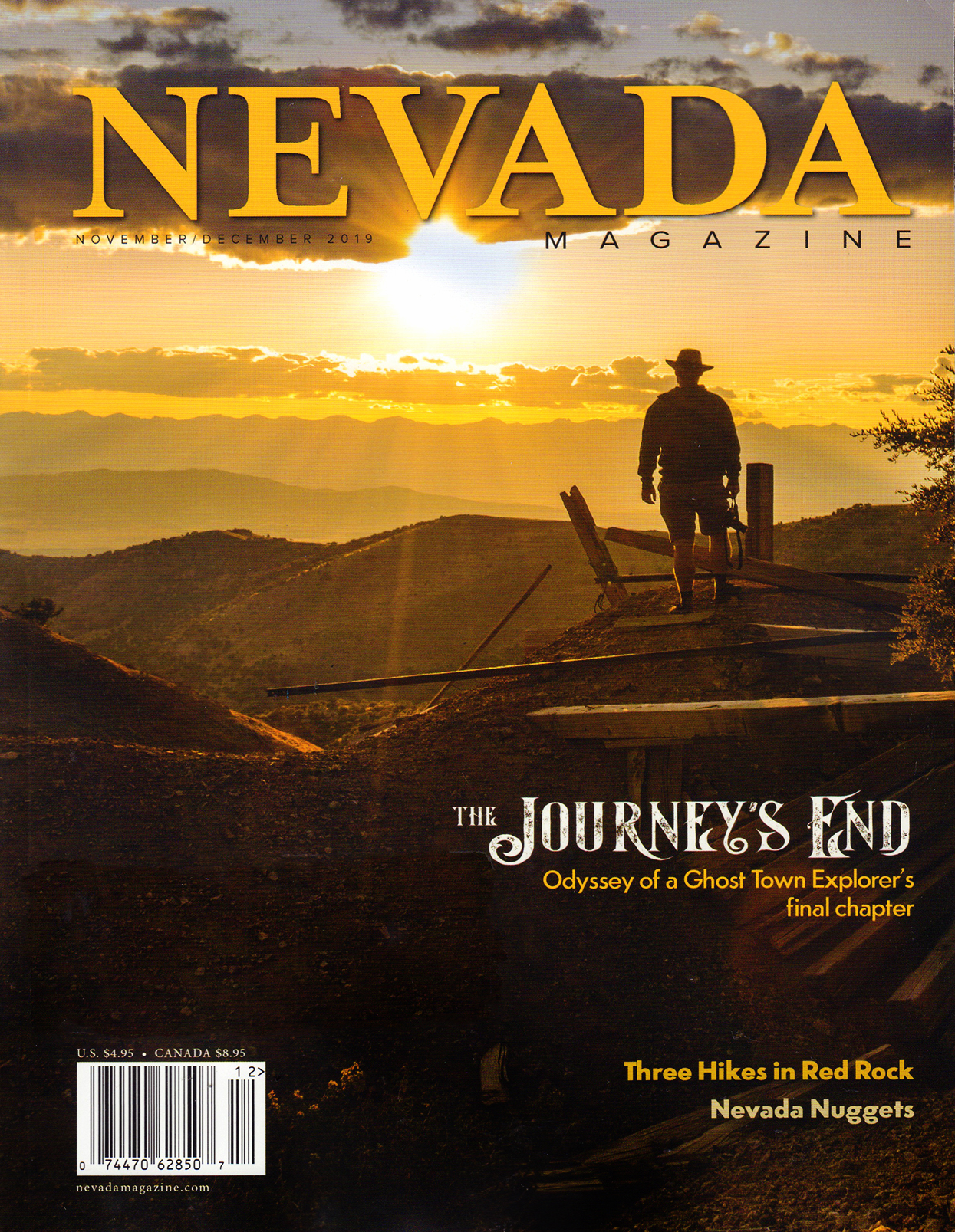 Nevada-Magazine November 01, 2019 Issue Cover