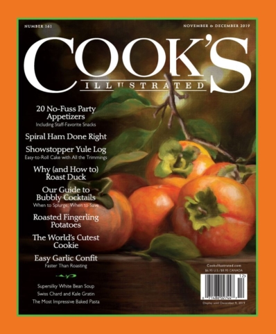 Cook's Illustrated November 01, 2019 Issue Cover