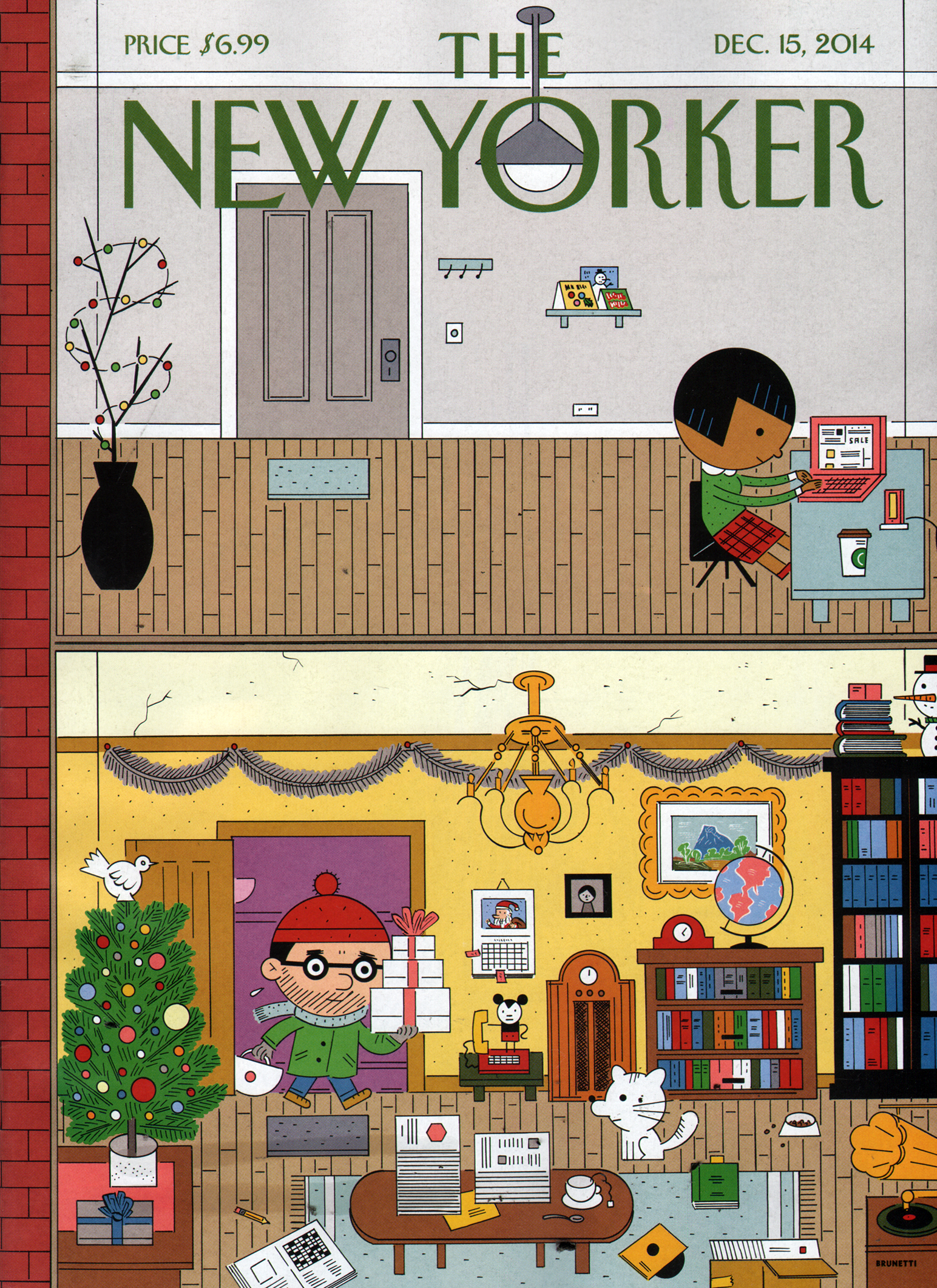 The-New-Yorker December 15, 2014 Issue Cover