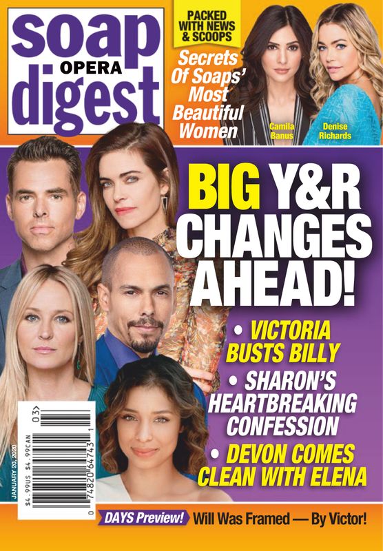 Soap-Opera-Digest January 20, 2020 Issue Cover