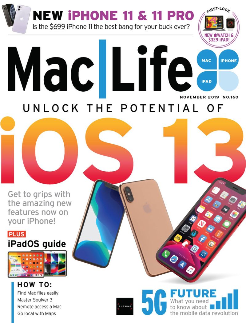 Mac-|-Life November 01, 2019 Issue Cover