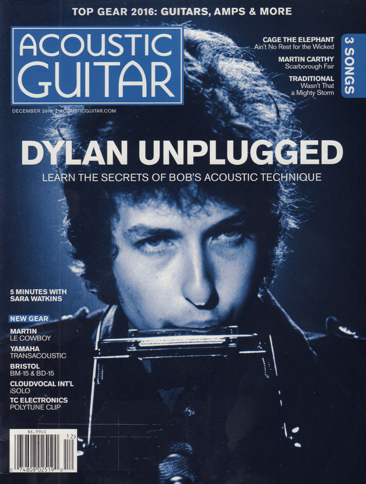 Acoustic-Guitar December 01, 2016 Issue Cover