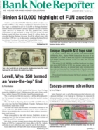 Bank-Note-Reporter January 01, 2016 Issue Cover