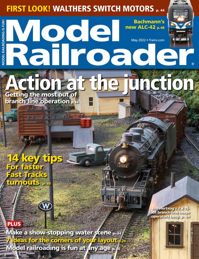 model-railroader May 01, 2022 Issue Cover