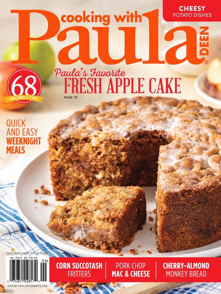 Cooking-With-Paula-Deen September 01, 2022 Issue Cover
