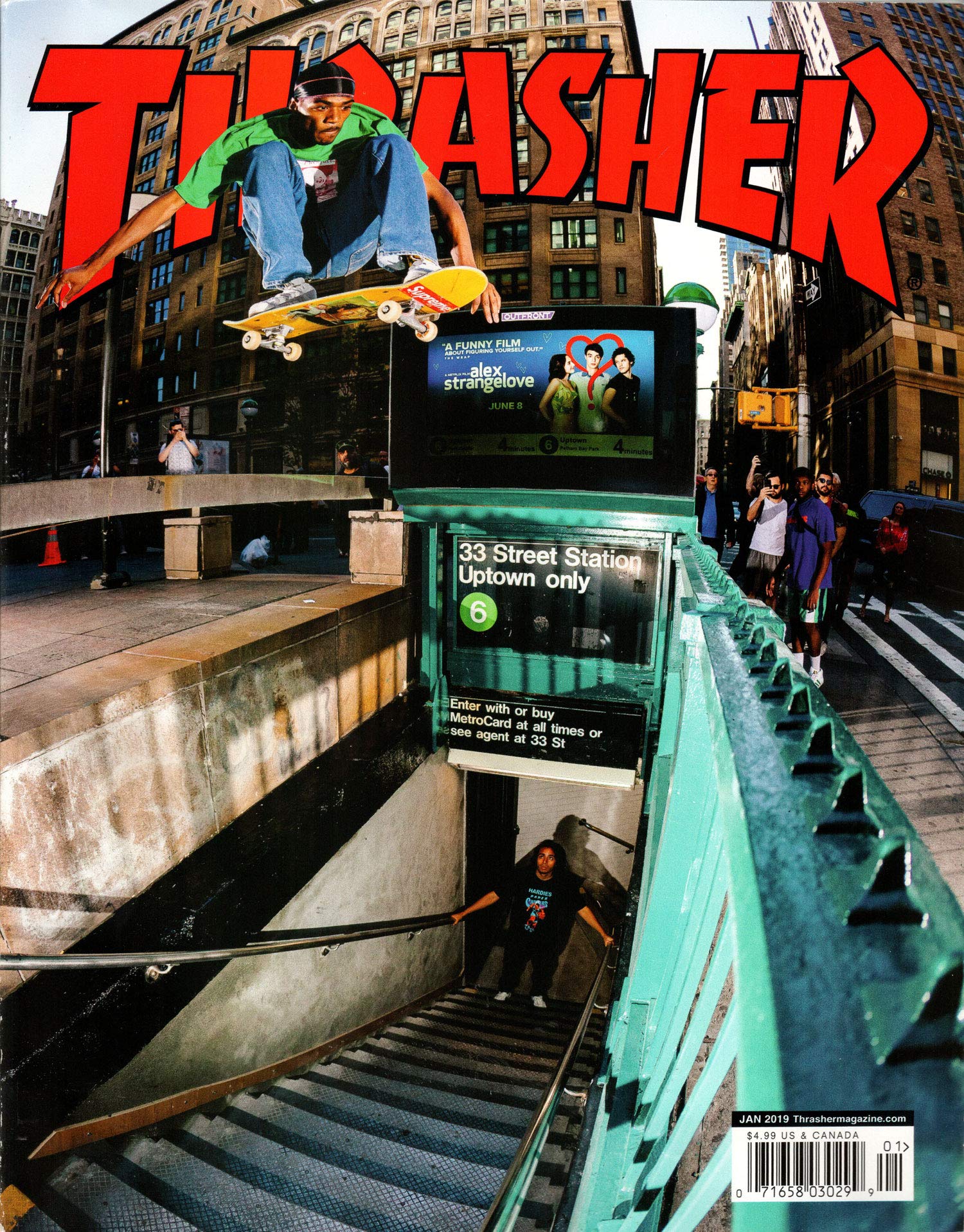 Thrasher January 01, 2019 Issue Cover