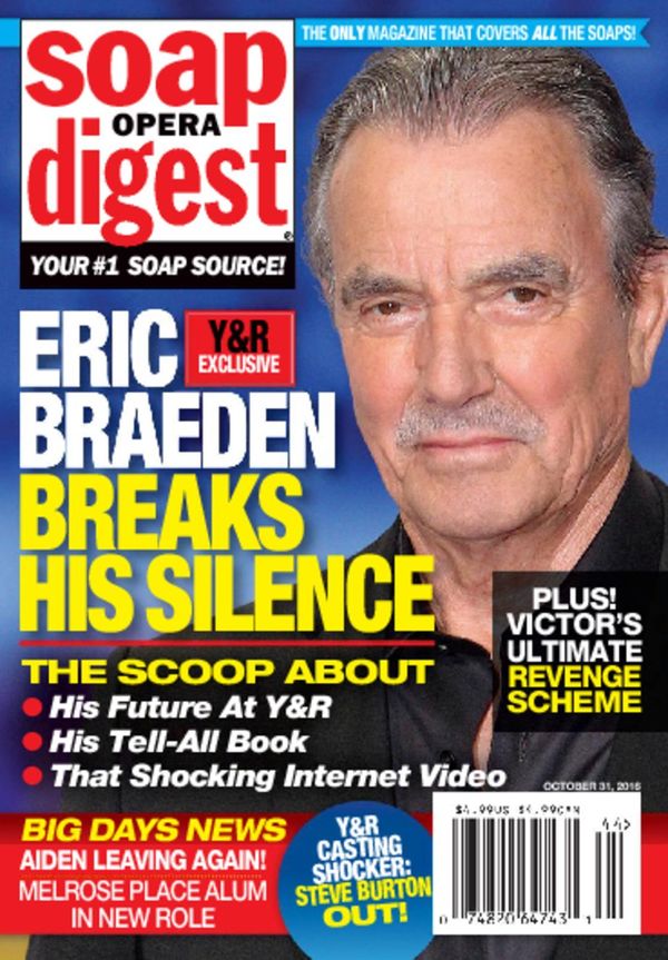 Soap-Opera-Digest October 31, 2016 Issue Cover