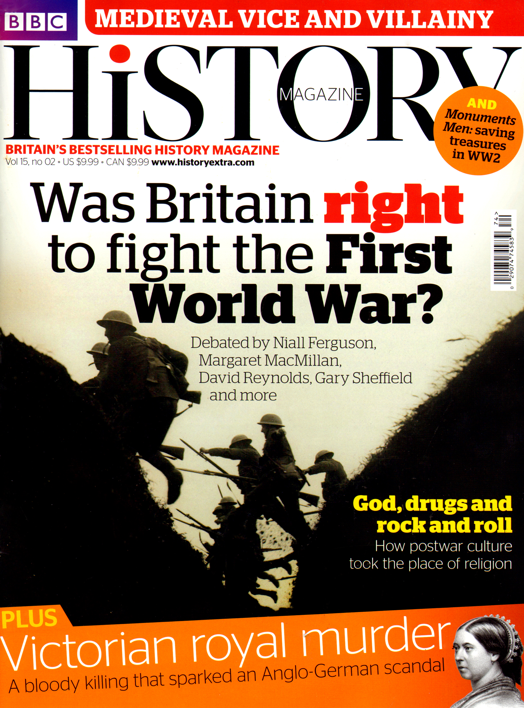 BBC-History February 01, 2014 Issue Cover