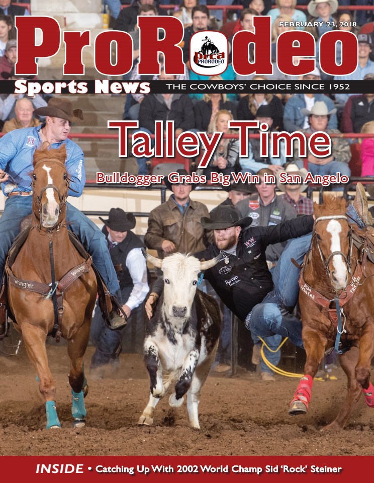 Pro-Rodeo-Sports-News February 23, 2018 Issue Cover