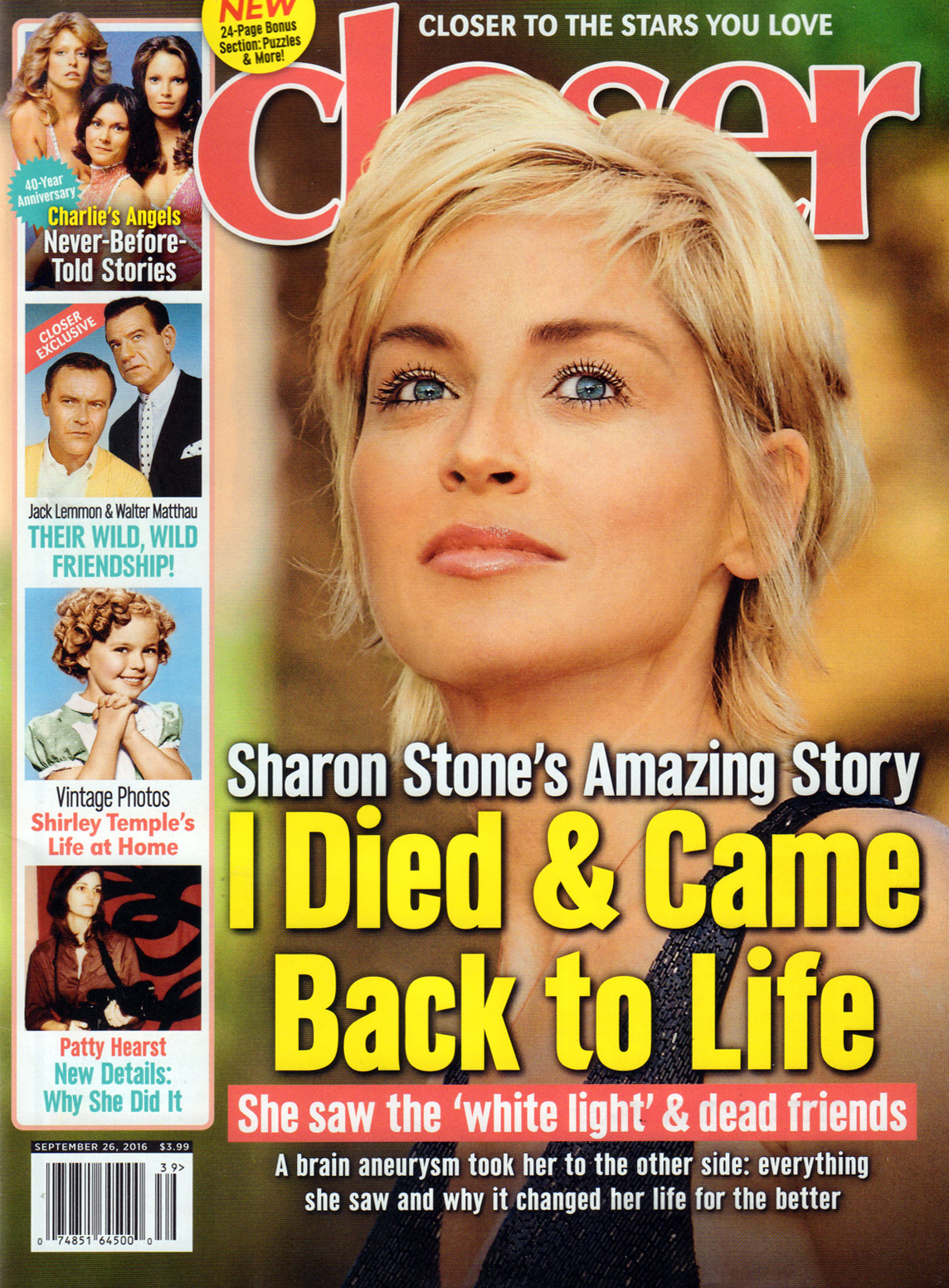 Closer September 26, 2016 Issue Cover