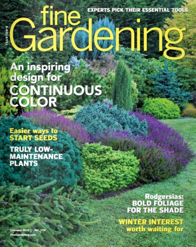 Fine Gardening February 01, 2018 Issue Cover