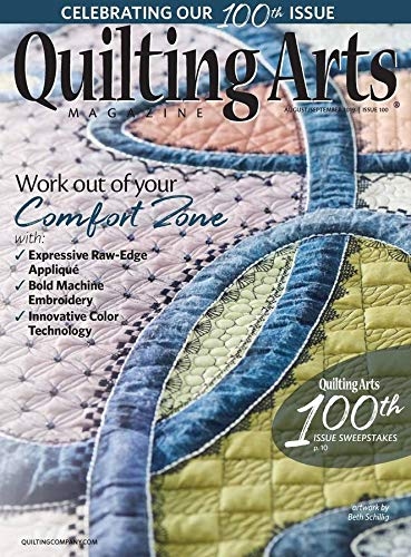 Quilting Arts August 01, 2019 Issue Cover