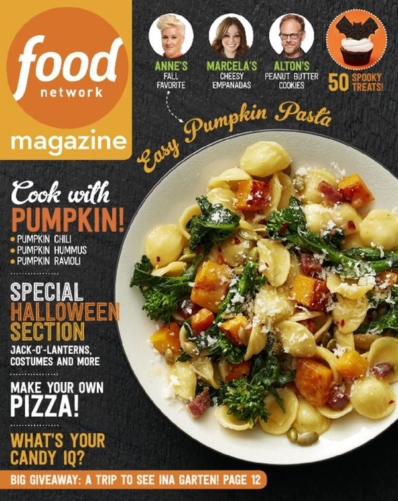 Food Network October 01, 2016 Issue Cover