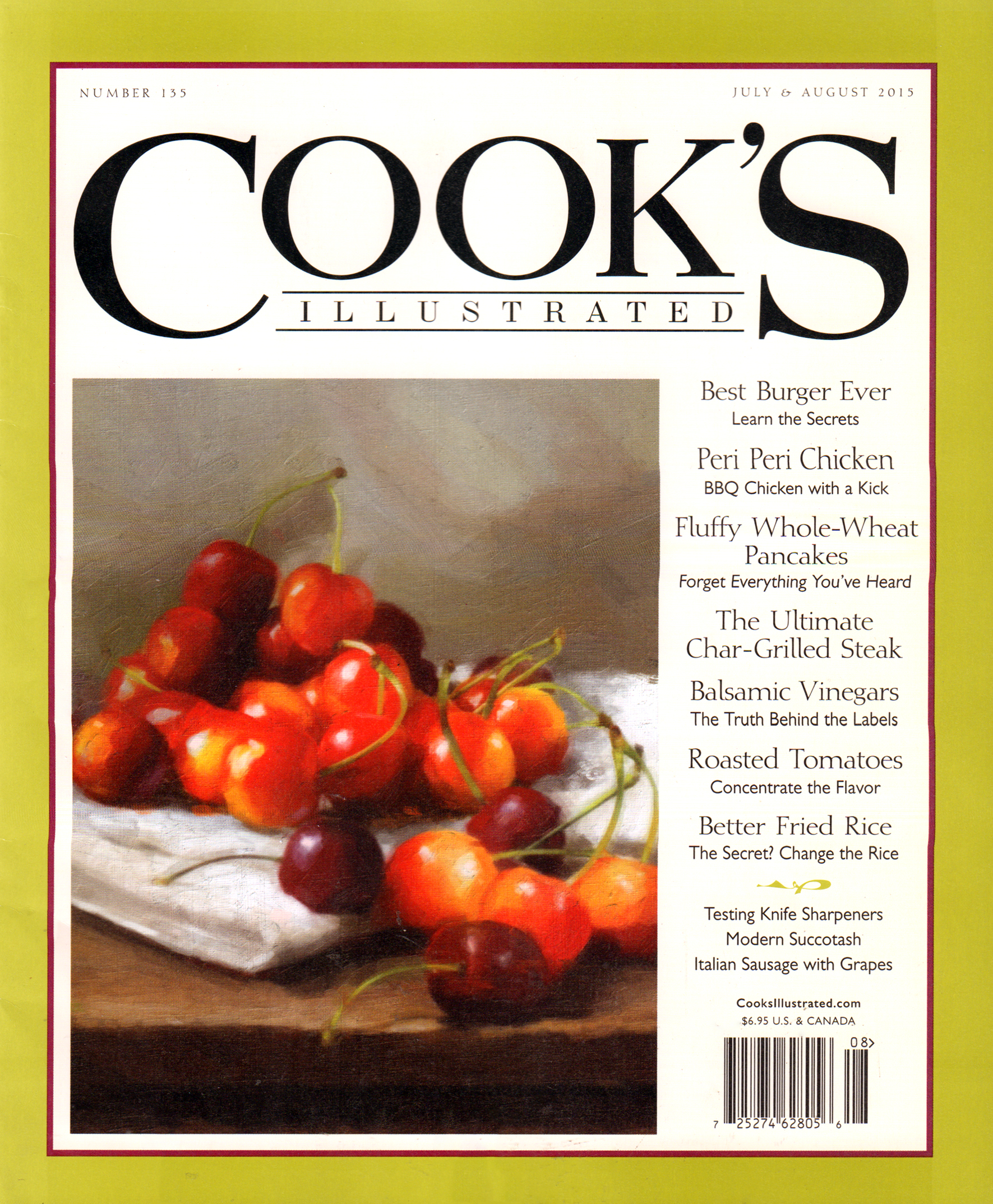 Cooks-Illustrated July 01, 2015 Issue Cover