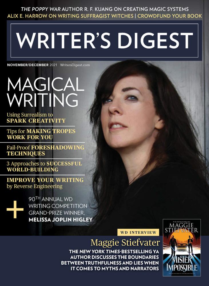 Writers-Digest November 01, 2021 Issue Cover