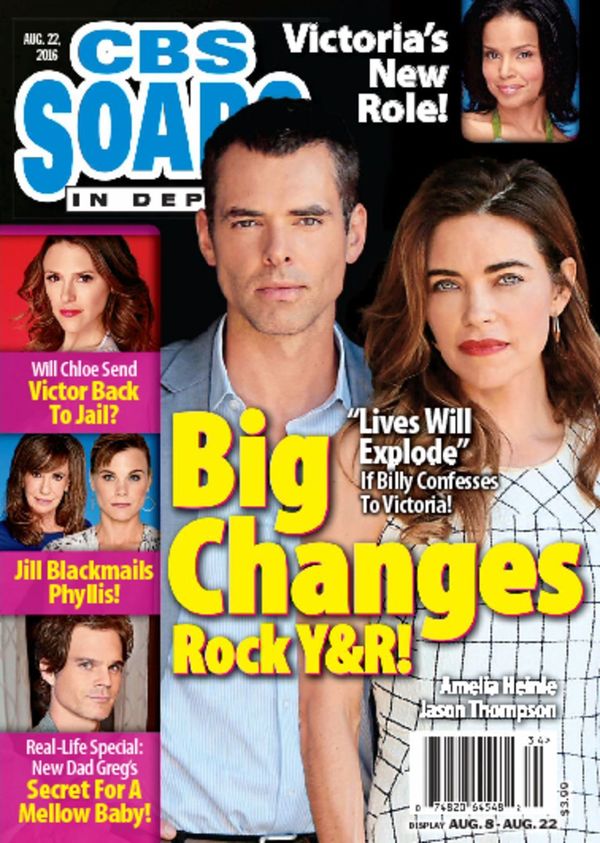 cbs-soaps-in-depth August 22, 2016 Issue Cover